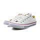 匡威（Converse）帆布鞋All Star经典低帮白色小白鞋男鞋女鞋常青款休闲情 101000 【Jennie同款】  36