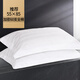 Hotel bedding pure cotton pure cotton polyester pure white encrypted thickened single satin pillowcase pillowcase 55*85 (encrypted 60 count cotton)