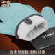 Oraldo silicone insulation gloves household double-layer microwave oven anti-scalding gloves high temperature resistant thickened kitchen baking gloves insulation silicone gloves white 1 piece