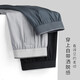 Yu zhaolin (yuzhaolin) Pantalon de pyjama modal à 2 paires pour hommes pantalons aro lâches shorts minces sous-vêtements à trois points garçon quatre coins cl1047 # (gris foncé + bleu gris) 4xl