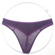 Private Shang New Men's Underwear Transparent Stretch Briefs Romantic Purple Sexy G-string T-Pants One Size 170Jin Jin is equal to 0.5kg within