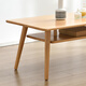Xiangmuyu solid wood coffee table combination simple modern small apartment Nordic simple small coffee table side table living room furniture solid wood coffee table