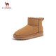 Camel (CAMEL) snow boots for women in winter new style plus velvet warm thickened cotton shoes casual lazy furry shoes L23W275157 camel color 38 (240mm)