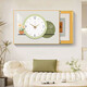 
CLCEY feel painting, small fresh meter box decoration painting, simple modern distribution box painting with clocks, new style switch box weak current box K12101 70*50cm (blocking 60*40) hydraulic black frame