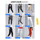 Chaoxiden casual pants men's trendy Korean style work pants men's summer hip-hop men's high elastic ins tying pants 9 points summer ultra-thin black GX9738 S