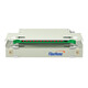 Fiberhome 1U ODF Faserfaser-Verteilung Rack Rahmen Schrank Standard 19-Zoll-Rack-Rack-Chassis 1,2 mm kalt gewalzter Platten Telekommunikationsgrademelzeinheit geschmolzene Faserscheibe leerer Festplatten/12 Kern