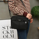 
Daohuatu new nylon women's bag crossbody bag business wallet waterproof Oxford cloth bag backpack slant bag shoulder bag [688] black