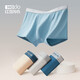 
Red bean (Hodo) underwear for men's antibacterial bottom crotch mid waist modal ice silk base men's boxer pants large size shorts 683 mesh antibacterial style combination 180XXL