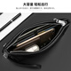 Vogelscheuche Herren Handtasche große Kapazität Kupplungsbeutel Mehrfachkartenumschlagbeutel Zipper Handgrabung Tasche Hand Clip Wallet Geburtstagsgeschenk