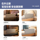Yougeyi No-Installationsbett Zaun Baby Zaun Bett Anti-Fall-Schalldämpfer-Bett Side Wächter tragbare Faltbett-Leitplanke 0,8 Meter Rock Limette [faltbar + freie Aufbewahrungstasche]