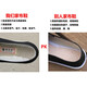 Old Beijing cloth shoes for men, breathable, middle-aged and elderly, round mouth, slip-on shoes, ethnic style cloth sole dad shoes, black cloth, round mouth, 42 (260mm) A42
