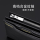 
Plaston Paul Wallet Genuine Leather Men's Long Top Layer Cowhide Large Capacity Multi-Card Bank Card Wallet Multi-Function Driver's License Cover Black Lychee Pattern
