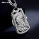 Miss JuJu pt950 platinum pendant men's domineering tiger down the mountain platinum pendant can be rotated when coming. Pendant about 30g + delivery cotton lanyard. According to the actual hair, more refunds and less supplements.