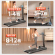 ANTEPOP Treadmill Home Use Smart Electric Small Folding Walking Machine Indoor Sports Weight Loss Fitness Equipment Black 12-level Adjustment Sports Edition