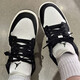 耐克（NIKE） 【潮】Air Jordan aj1 Low女鞋板鞋低帮透气休闲运动耐磨篮球鞋 FB9893-101（黑白熊猫） 38.5