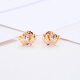 Chao Acer CHJJEWELLERY Crown Princess Dream 18K gold color gold earrings EEK30001886
