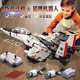 Leqi Gao Aircraft Series Remote Control Aircraft Electric Programming Robot Armored Building Blocks Boy Assembly Toy Gift 13063 Programming Robot
