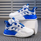 Hongxing Children's Sports White Shoe для детей в летней новой студенческой сетчатой ​​сетчатой ​​сетчатой ​​сетке средней крупной детской ротари -пряжки повседневная кроссовка LS9903 Белые 29