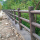 惠利得福州水泥仿木护栏v景区河道围栏公园鱼塘仿树藤栏杆户外混凝泥土 定制153-9215-5721