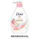 Dove Refreshing, Moisturizing and Beautifying Shower Gel 850g, Gentle Cleansing and Softening + Essence 100g*1