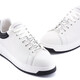 
ARMANI/Armani EA men's thick-soled high-leather white shoes casual shoes X4X264 XN001 white/blue T844 42