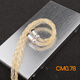 Acrolink Sterling Silber Gold-Plated Line SE846 Andromeda W80MMCX Xielantu N5005 ausgeglichener Kopfhörer-Upgrade-Linie Personalanpassungsreihe Bitte wenden Sie sich an den Kundendienst 2.5 ausgeglichener Straight Head (exklusiv für Spieler)