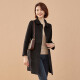 PinCai 2021 Winter Korean Fashion Versatile Big Pocket Woolen Coat Women's Medium Long Woolen Coat Women's Thick Trendy PW09DF222 Black M