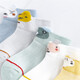 [NITU Bear 5 Paar Kindersocken] Kindersocken, Babysocken, Frühlings- und Sommerbootsocken, kurze Socken, reine Baumwolle, sommerdes dünnes Mesh atmungsaktives Neugeborenen-Socken, Jungen und Mädchen Kurz- und Mädchen-Socken, Kindersocken, Mesh Socken, dreidimensionale Ohren-Cartoon 5 Paare, 4-6 Jahre alt (geeignet für Schuhe Größen 23-28) 23-28)