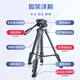 Yunteng VCT-690 Tripod SLR-Kamera Kamera Mobile Photo Live Broadcast Bracket Stable Tragbare Aluminiumlegierungstativ-Stativ-Gimbal-Set 690 Tripod [Mobiltelefonclip senden] + Bluetooth-Fernbedienung