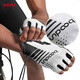 
Boodun cycling gloves half finger summer thin sky highway mountain bike dynamic bicycle equipment silicone non-slip breathable black and white [all-round shock absorption] palm surface + tiger mouth L (palm circumference 21-23cm)