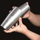 Bar Soul Stainless Steel Boston Shaker Professional Bartender Fancy American Bartender Shaker Shaker Bottomless Mirror Light