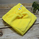 Yiran housekeeping cleaning towel thickened microfiber rag kitchen cleaning cloth wiping tables and chairs absorbs water and is not easy to shed hair with lanyard 5 yellow thickened plush 30*30CM with lanyard