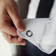 Urban Take Permanent Tourbillon Cufflinks for Men's Gentlemen's Birthday Gift Highlight French Shirt Cuch Cuffs Box Cuffus