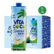 VitaCoco Coconut Water Coconut Juice Drink New Year's Eve Low Sugar Low Calorie Rich in Electrolytes Original Imported Coconut Green Juice 1L*4 Bottles