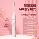 Brosse à dents électriques du couple SHUKE Couple Smart Area Changer la brosse à dents de l'étudiant adulte électrique pour envoyer un petit ami / petite amie 5 modes chinois Gift National Subvention National Subvention T2