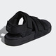 
Adidas (adidas) Clover Women's Shoes New Summer Casual Flat Beach Shoes Strap Velcro Sports Sandals CG6623 CG6623/All Black 36.5