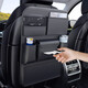 Wuji car seat back storage bag hanging bag car multifunctional chair back storage box storage bag car interior decoration supplies Trumpchi car series large storage bag-customized model black one-pack (1 piece)