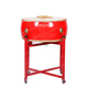 12/14/16/18/20/24 inch Cowhide drums and drums adult children's dance drums teacher's rhythm of red drums in class 16 inch red drums + drum sticks + drum stand