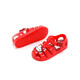 HELLOKITTY children's shoes girls sandals summer breathable and comfortable beach shoes children's fashion jelly shoes 5904 red 31