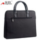 
Ateyhoc JS-825/826 portable document briefcase B4 three-dimensional document bag customized document bag waterproof conference information bag 825 black (size: 380*310*55MM)