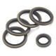 Jinggong JB982 combination gasket nitrile metal sealing gasket seal ring oil pipe seal combination gasket 7L inner diameter 27*outer diameter 35 (20 pieces)