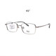依视路（ESSILOR）依视路镜片近视眼镜配钻晶膜岩/A4防蓝光含镜架男女款半框眼镜架