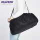 BUWEISI SL011 black portable travel bag for men, large capacity, extra large sports bag, wear-resistant men's waterproof handbag, fitness bag, business trip bag, luggage bag