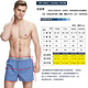 BXMAN Summer Loose Men's Underwear Men's Boxer Pure Cotton Woven Aro Pants Pajamas EW550015 XL