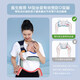 Babilage de planification pour bébé Tenant bébé outil magique simple sangle légère à une épaule légère horizontale avant multifonction tabouret de taille bébé sangle de bébé [net vert]
