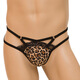 Sexy underwear thong suspenders men's sexy underwear men's leopard print sexy lace three leopard print one size