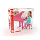 Hape (Germany) children's early education enlightenment music piano toy 30-key mechanical piano pink holiday gift E0319