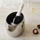 Lamomedeco Nordic stainless steel ice bucket champagne bucket red wine iced beer thickened ice bucket household wine set model room decoration island Ailan ice bucket