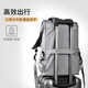 Double Star Backpack for Men's Backpack Large Capacity Business Commuter Sports Travel Can Hold 15.6 Inch Computer Bag Black