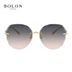 BOLON Tyrannosaurus Glasses Frameless Elegant Sunglasses Outdoor Sunscreen Driver Sunglasses Women's Gift BL7191A63